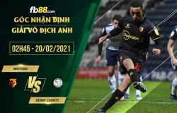 fb88-soi kèo Watford vs Derby County