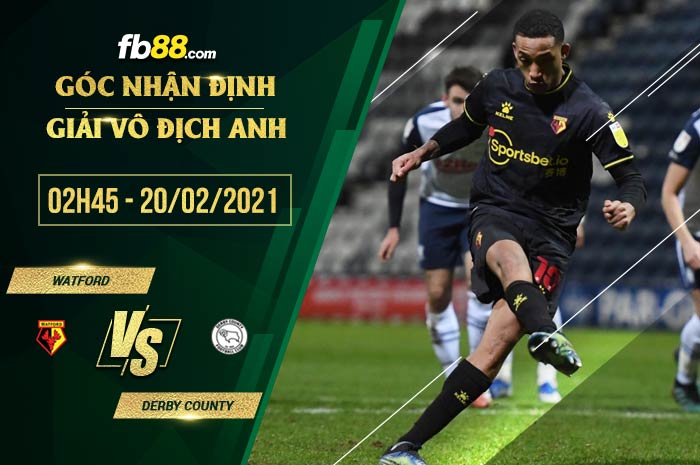 fb88-soi kèo Watford vs Derby County