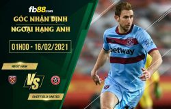 fb88-soi kèo West Ham vs Sheffield United