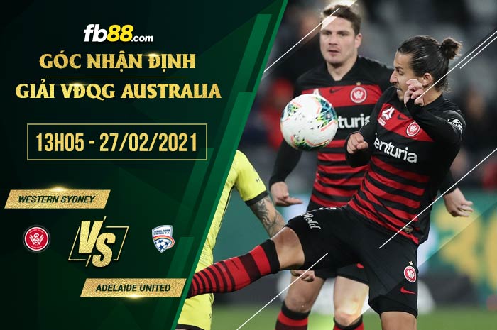 fb88-soi kèo Western Sydney Wanderers vs Adelaide United