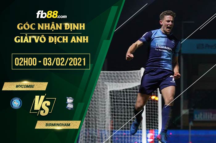 fb88-soi kèo Wycombe vs Birmingham