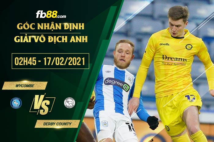 fb88-soi kèo Wycombe vs Derby County