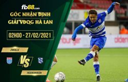 fb88-soi kèo Zwolle vs Heerenveen