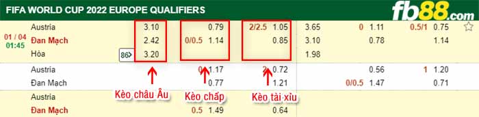 fb88-kèo chấp Ao vs Dan Mach