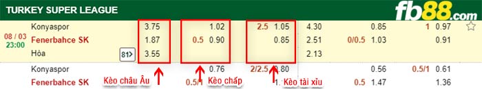 fb88-kèo chấp Konyaspor vs Fenerbahce