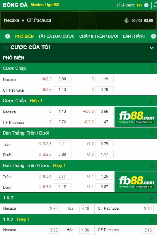 fb88-kèo nhà cái Club Necaxa vs Pachuca