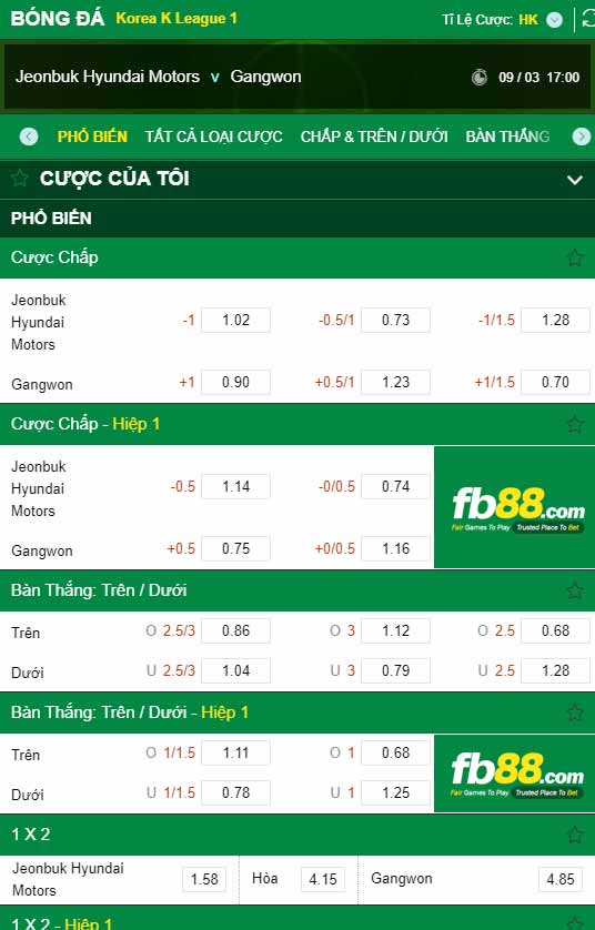 fb88-kèo nhà cái Jeonbuk vs Gangwon