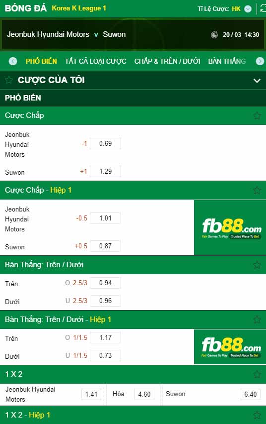 fb88-kèo nhà cái Jeonbuk vs Suwon FC