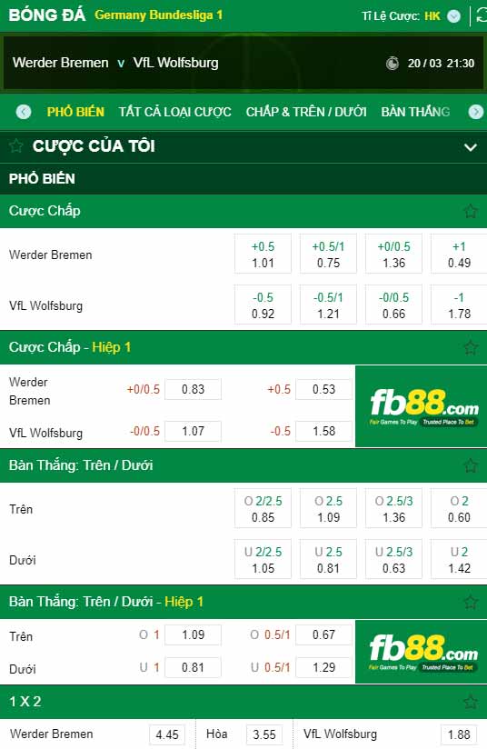 fb88-kèo nhà cái Werder Bremen vs Wolfsburg