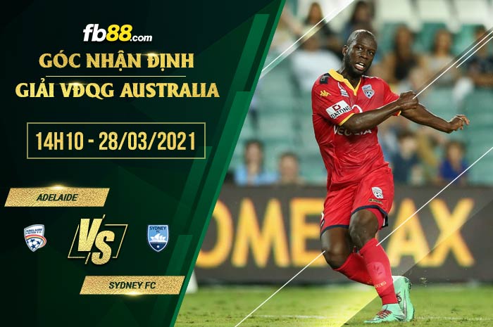 fb88-soi kèo Adelaide vs Sydney FC