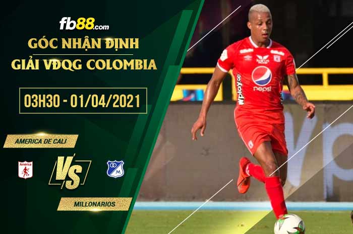 fb88-soi kèo America de Cali vs Millonarios
