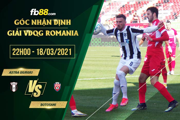 fb88-soi kèo Astra Giurgiu vs Botosani