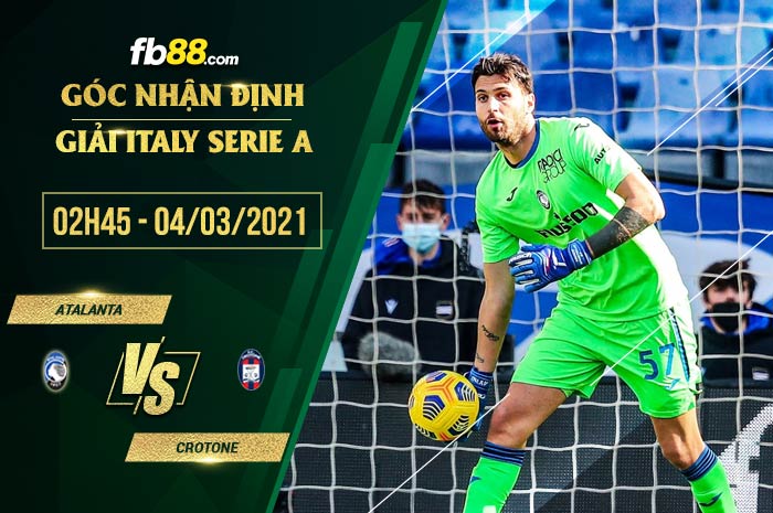fb88-soi kèo Atalanta vs Crotone
