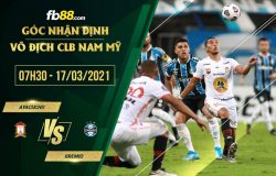 fb88-soi kèo Ayacucho vs Gremio