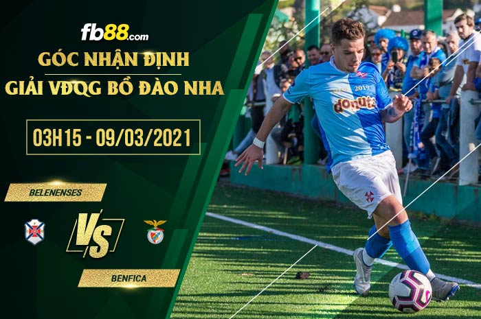 fb88-soi kèo Belenenses vs Benfica