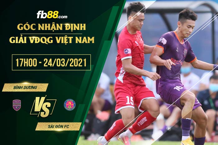fb88-soi kèo Binh Duong vs Sai Gon FC