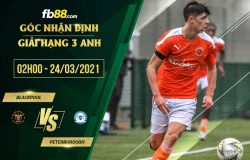 fb88-soi kèo Blackpool vs Peterborough
