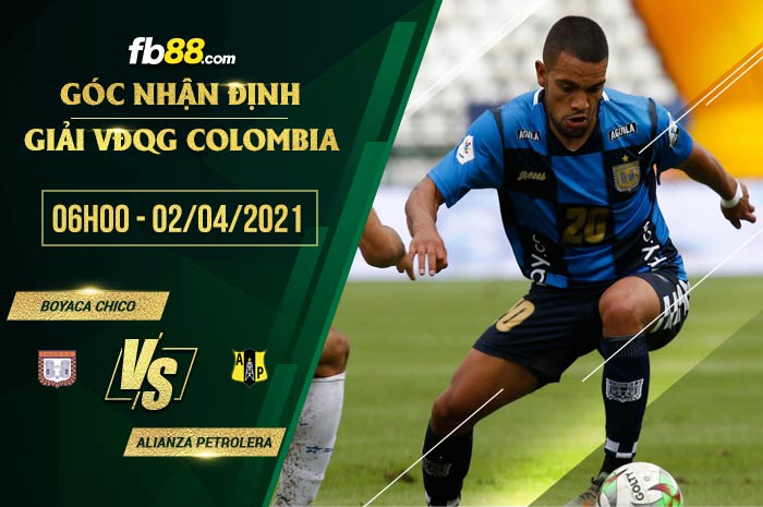 fb88-soi kèo Boyaca Chico vs Alianza Petrolera