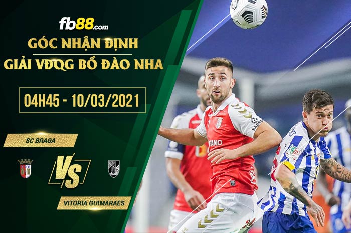 fb88-soi kèo Braga vs Guimaraes