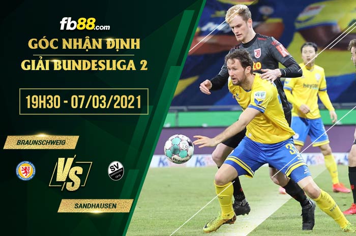 fb88-phong độ thi đấu Braunschweig vs Sandhausen