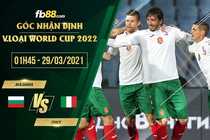 fb88-soi kèo Bulgaria vs Italy