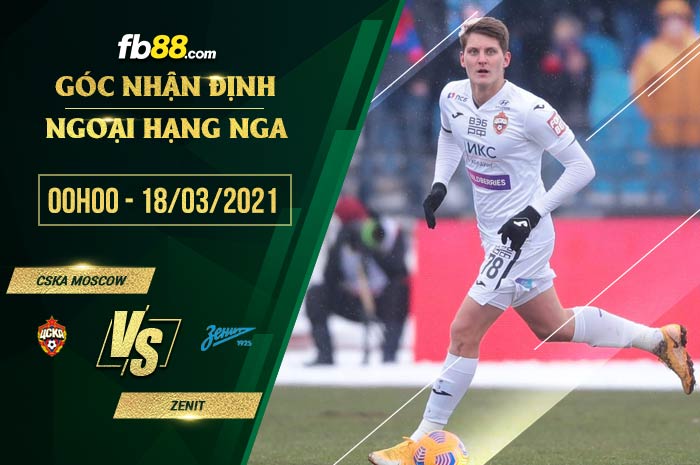 fb88-soi kèo CSKA Moscow vs Zenit