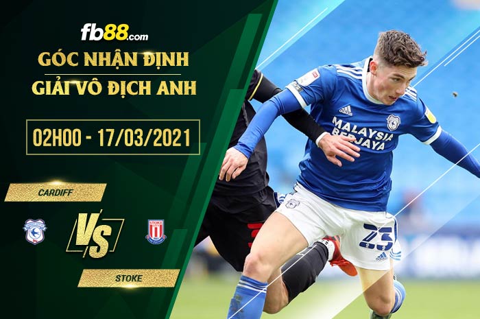 fb88-phong độ thi đấu Cardiff vs Stoke