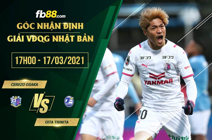 fb88-soi kèo Cerezo Osaka vs Oita Trinita