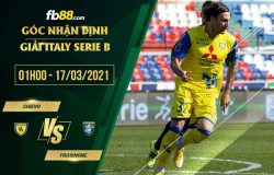 fb88-phong độ thi đấu Chievo vs Frosinone