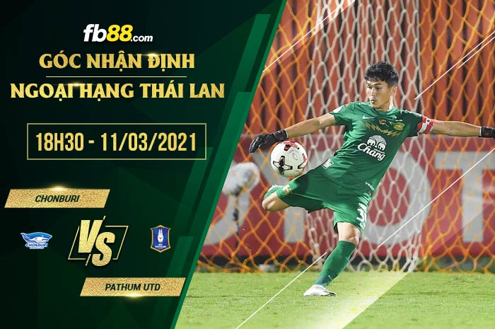 fb88-phong độ thi đấu Chonburi vs Pathum Utd