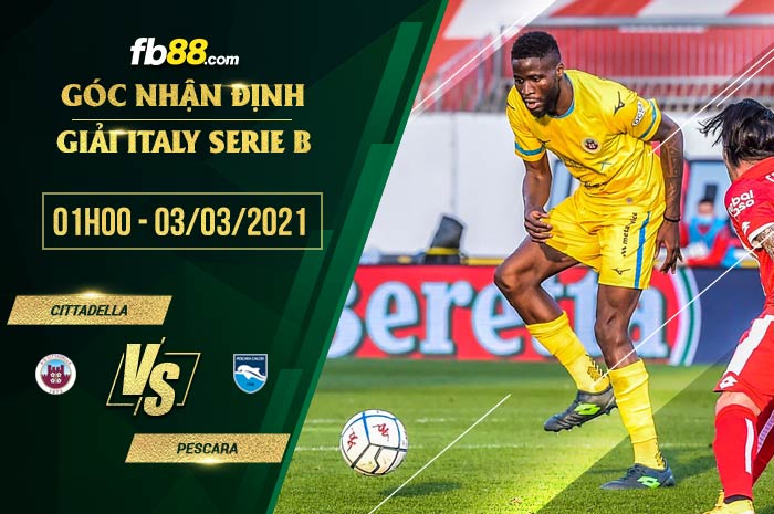 fb88-soi kèo Cittadella vs Pescara