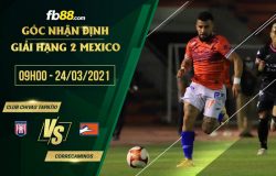 fb88-soi kèo Club Chivas Tapatio vs Correcaminos