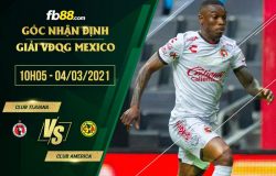 fb88-phong độ thi đấu Club Tijuana vs Club America