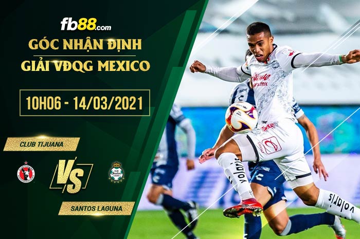 fb88-soi kèo Club Tijuana vs Santos Laguna