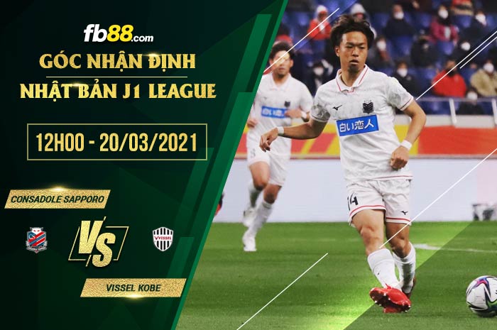 fb88-phong độ thi đấu Consadole Sapporo vs Vissel Kobe
