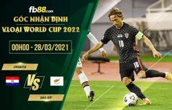 fb88-phong độ thi đấu Croatia vs Dao Sip