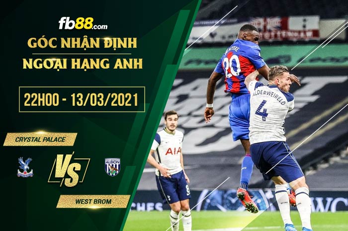 fb88-soi kèo Crystal Palace vs West Brom