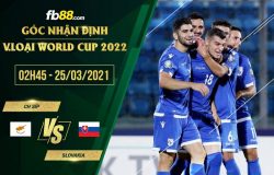 fb88-soi kèo Cyprus vs Slovakia