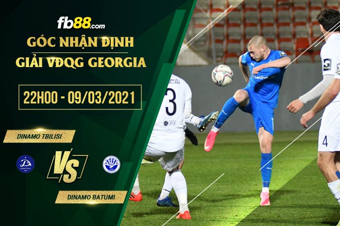 fb88-soi kèo Dinamo Tbilisi vs Dinamo Batumi