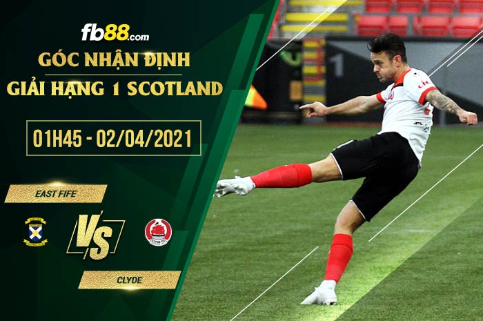 fb88-soi kèo East Fife vs Clyde
