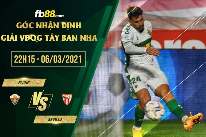 fb88-soi kèo Elche vs Sevilla