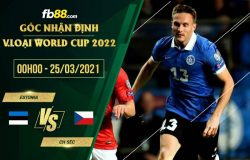 fb88-soi kèo Estonia vs Czech
