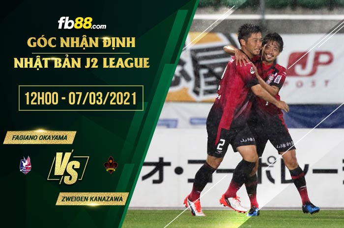 fb88-soi kèo Fagiano Okayama vs Zweigen Kanazawa