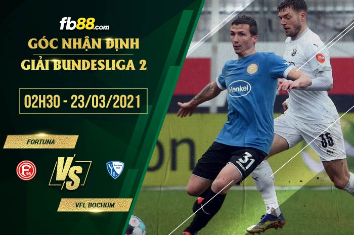 fb88-soi kèo Fortuna Dusseldorf vs Bochum