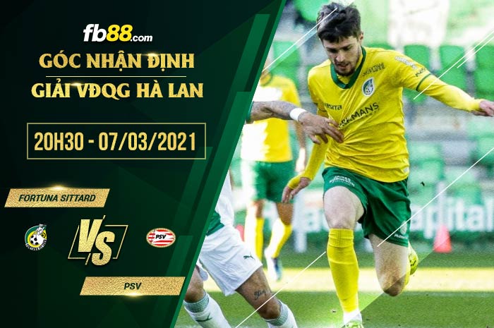 fb88-soi kèo Fortuna Sittard vs PSV
