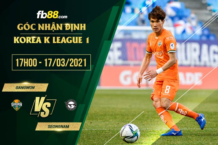 fb88-soi kèo Gangwon vs Seongnam