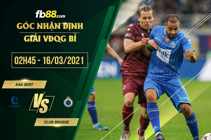 fb88-soi kèo Gent vs Club Brugge