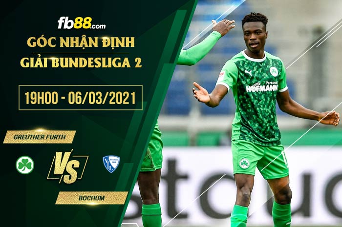 fb88-soi kèo Greuther Furth vs Bochum