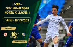 fb88-phong độ thi đấu Gwangju vs Ulsan