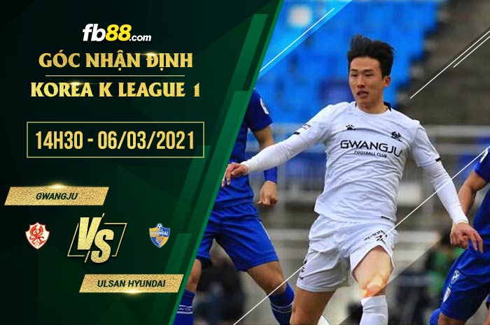 fb88-phong độ thi đấu Gwangju vs Ulsan